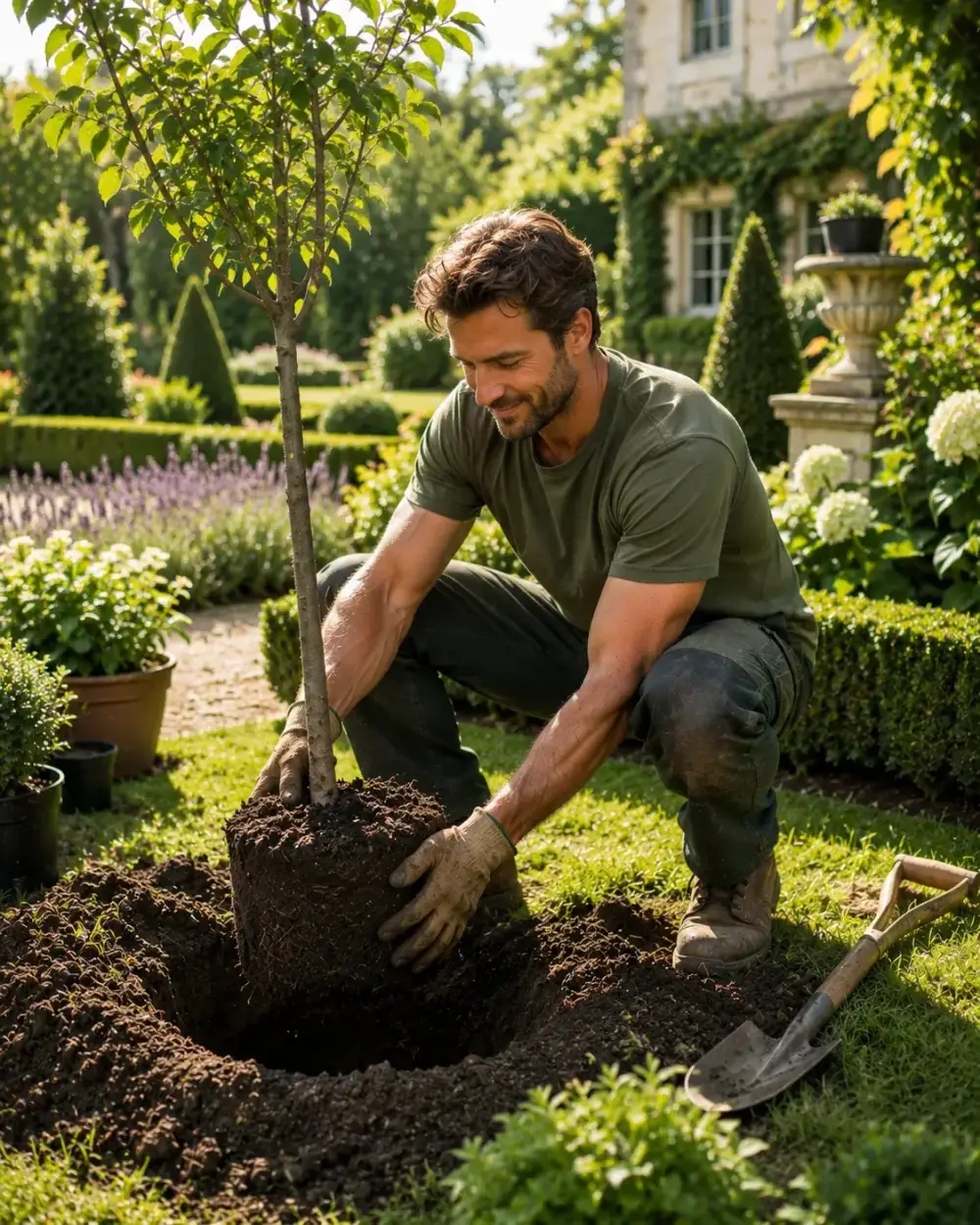Gartenplanung und handwerkliche Ausführung durch Gärten im Glück
